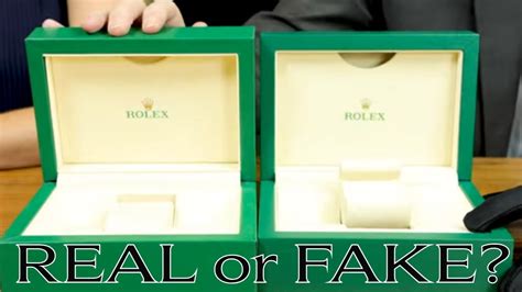 rolex box fake vs real|counterfeit rolex how to identify.